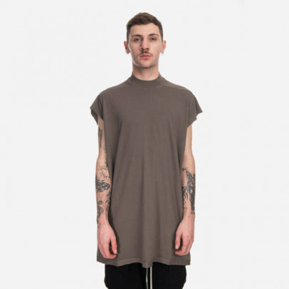 Koszulka męska Rick Owens Knit T-shirt Jumbo SL T DU01C6170 RN DUST