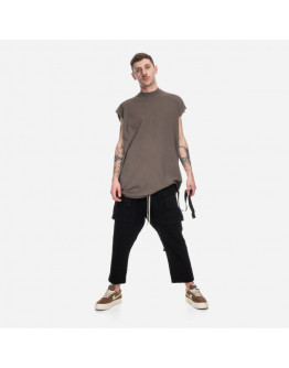 Koszulka męska Rick Owens Knit T-shirt Jumbo SL T DU01C6170 RN DUST