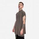 Koszulka męska Rick Owens Knit T-shirt Jumbo SL T DU01C6170 RN DUST