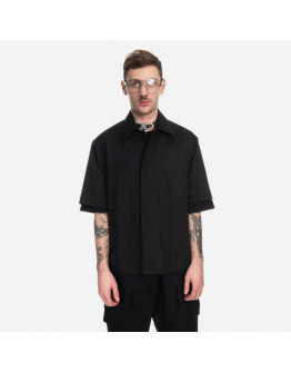 Koszula męska 1017 ALYX 9SM Oversized Short Shirt AAMSH0189FA01 BLK0001