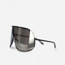 Okulary Rick Owens DRKSHDW Sunglasses Shield RG0000006 GBLKG BLACK TEMPLE/FLASH GOLD LENS