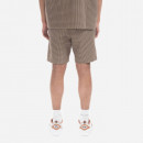 Szorty męskie Drôle De Monsieur Le Short Gaufré BS118 BROWN