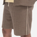 Szorty męskie Drôle De Monsieur Le Short Gaufré BS118 BROWN