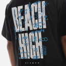 Koszulka męska STAMPD Beach High Tee SLA-M3128TE-BLK