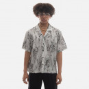 Koszula męska STAMPD Printed Camp Collar Buttondown SLA-M3142BD-GLP