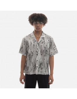 Koszula męska STAMPD Printed Camp Collar Buttondown SLA-M3142BD-GLP