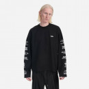 Koszulka męska 032c Content Supersize Longsleeve SS23-C-1050 BLACK