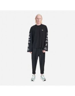 Koszulka męska 032c Content Supersize Longsleeve SS23-C-1050 BLACK