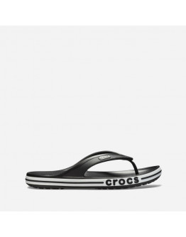 Klapki Crocs Bayaband Flip 205393 BLACK/WHITE