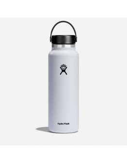 Butelka Hydro Flask 40 OZ Wide Mouth Flex Cap White W40BTS110