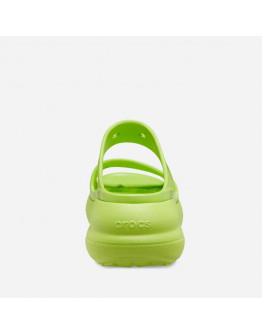 Klapki damskie Crocs Classic Crush Sandal 207670 LIMEADE