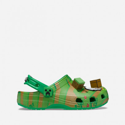 Klapki Crocs Minecraft Elevated Clog Kids 208473 MULTI