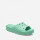 Klapki damskie Crocs Classic Platform Slide 208180 JADE STONE