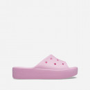 Klapki damskie Crocs Classic Platform Slide 208180 FLAMINGO