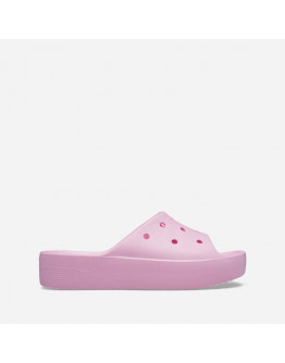 Klapki damskie Crocs Classic Platform Slide 208180 FLAMINGO