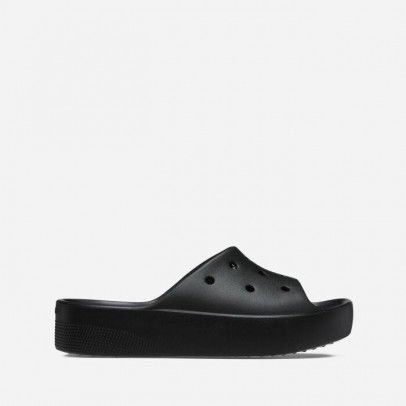 Klapki damskie Crocs Classic Platform Slide 208180 BLACK