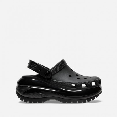 Klapki damskie Crocs Classic Mega Crush Clog 207988 BLACK