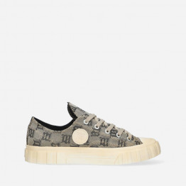 Buty damskie snekaersy MISBHV Army Sneaker Low 022BW611 MONOGRAM BEIGE