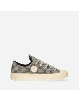 Buty damskie snekaersy MISBHV Army Sneaker Low 022BW611 MONOGRAM BEIGE