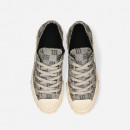 Buty damskie snekaersy MISBHV Army Sneaker Low 022BW611 MONOGRAM BEIGE