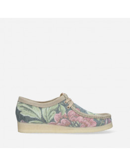 Buty męskie Clarks Originals Wallabee Grey Floral 26169734