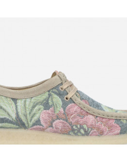 Buty męskie Clarks Originals Wallabee Grey Floral 26169734