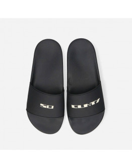 Klapki męskie Rick Owens DRKSHDW Rubber Slippers DU01C6821 RUBEP9 BLACK/MILK