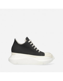 Buty męskie Rick Owens DRKSHDW Denim Shoes Abstract Low Sneaks DU01C6842 DQ DARK DUST/MILK/MILK