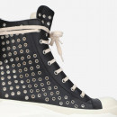 Buty damskie sneakersy Rick Owens DRKSHDW Denim Shoes Abstract Sneak DS01C6840 VLES2 BLACK/MILK/MILK