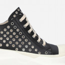 Buty męskie Rick Owens DRKSHDW Abstract Low Sneaks DU01C6842 VLES2 BLACK/MILK/MILK