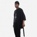 Koszulka Rick Owens DRKSHDW Knit T-shirt DU01C6259 RNEP1 BLACK/MILK