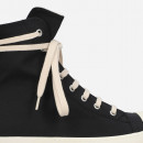 Buty damskie sneakersy Rick Owens DRKSHDW Woven Shoes Sneaks DS01C6800 MUEP8 BLACK/MILK/MILK/BLACK