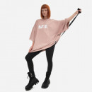 Koszulka Rick Owens DRKSHDW Knit T-shirt Tommy T DU01C6259 RIGEP4 FADED PINK/MILK