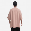 Koszulka Rick Owens DRKSHDW Knit T-shirt Tommy T DU01C6259 RIGEP4 FADED PINK/MILK