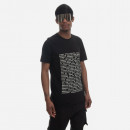 Koszulka męska Rick Owens DRKSHDW Knit T-shirt Level T DU01C6250 RNEP3 BLACK/MILK