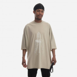 Koszulka Rick Owens DRKSHDW Knit T-shirt DU01C6259 RNEP1 PEARL/MILK