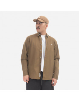 Koszula męska Carhartt WIP Longsleeve Madison Shirt I023339 BUFFALO/WHITE