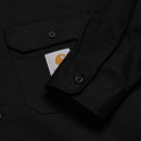 Koszula męska Carhartt WIP Longsleeve Master Shirt I027579 BLACK