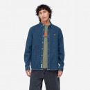 Koszula męska Carhartt WIP Longsleeve Weldon Shirt I031928 BLUE STONE WASHED