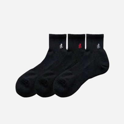 Skarpety Gramicci Basic Short Socks 3-pack SX-M03 B