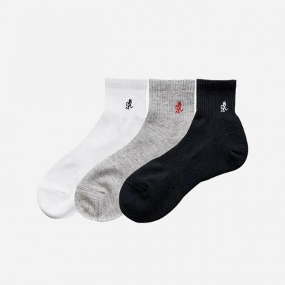 Skarpety Gramicci Basic Short Socks 3-pack SX-M03 C