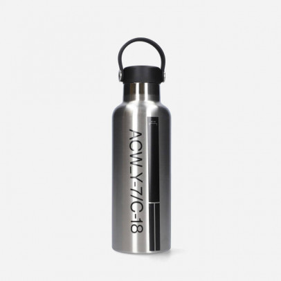 Butelka A-COLD-WALL* Coding Water Flask ACWUA159 BRUSHED SILVER