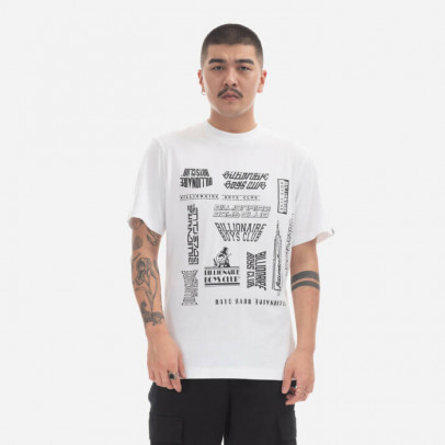 Koszulka męska Billionaire Boys Club Signage T-Shirt B23133 WHITE