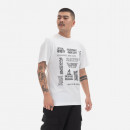 Koszulka męska Billionaire Boys Club Signage T-Shirt B23133 WHITE