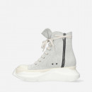 Buty męskie sneakersy Rick Owens DRKSHDW Denim Shoes DU01C6840 MMDEM4 MELANGE MILK/BLACK