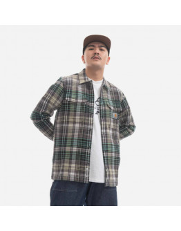 Koszula męska Carhartt WIP Longsleeve Valmon Shirt I031460 VALMON CHECK/BOTANIC