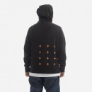 Bluza męska KSUBI Knitted Fake Kash Hoodie MPS23FL015 BLACK