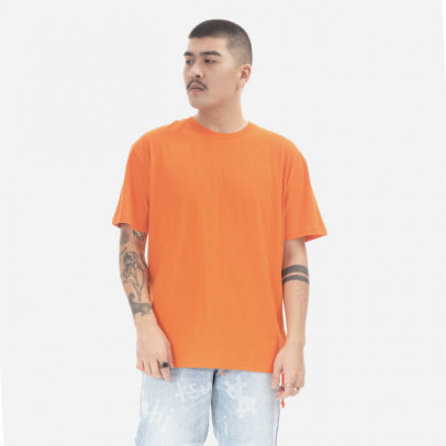 Koszulka męska KSUBI Knitted 4 x 4 Biggie SS Tee MPS23TE025 ORANGE