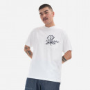 Koszulka męska Engineered Garments Printed Cross Crew Neck Pocket T-Shirt 23S1H010-NLP014A