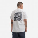 Koszulka męska Engineered Garments Printed Cross Crew Neck Pocket T-Shirt 23S1H010-NLP014A